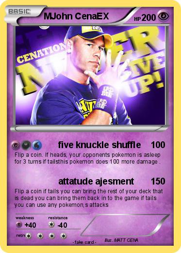 Pokemon MJohn CenaEX