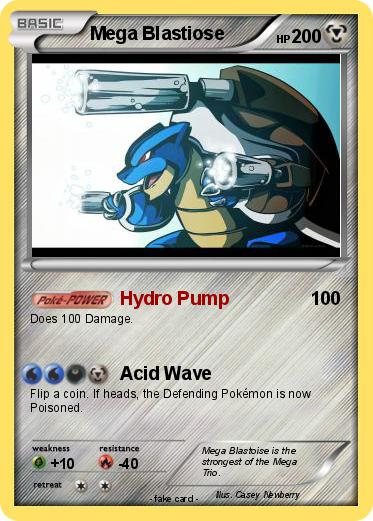 Pokemon Mega Blastiose