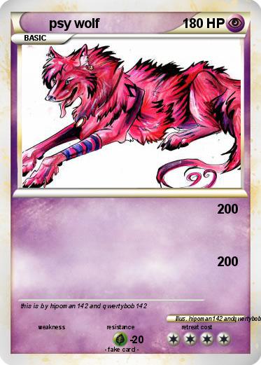 Pokemon psy wolf
