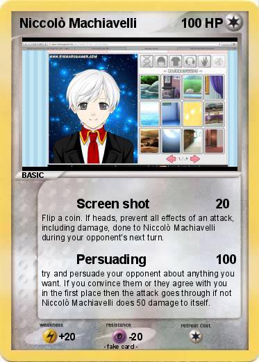 Pokemon Niccolò Machiavelli