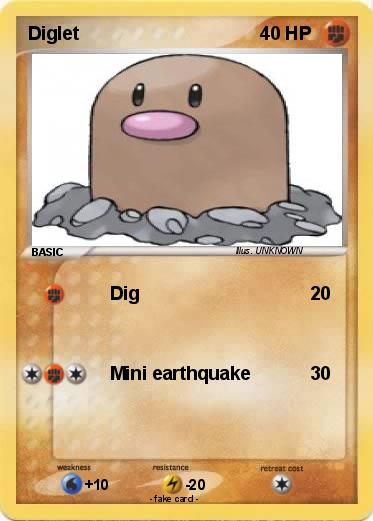Pokemon Diglet