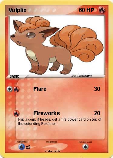 Pokemon Vulplix