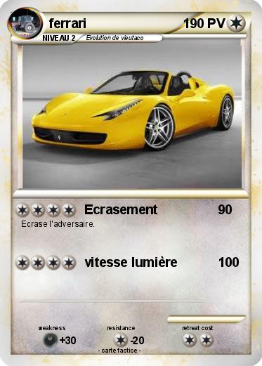 Pokemon ferrari