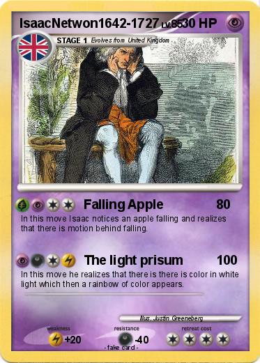 Pokemon IsaacNetwon1642-1727