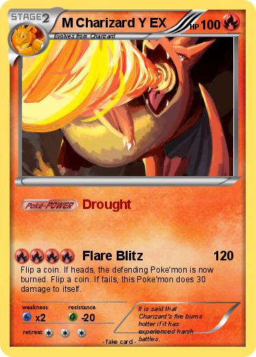 Pokemon M Charizard Y EX