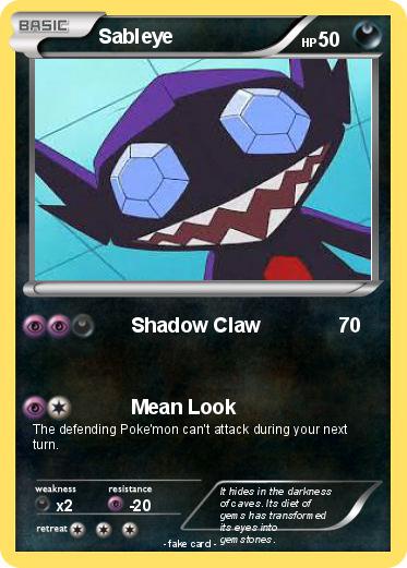Pokemon Sableye