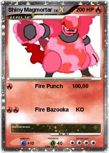 Pokemon Shiny Magmortar