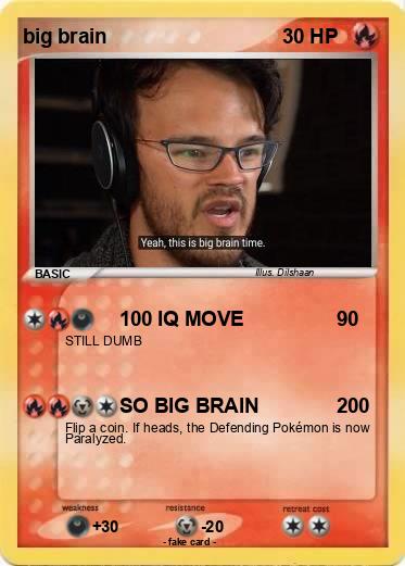 Pokemon big brain