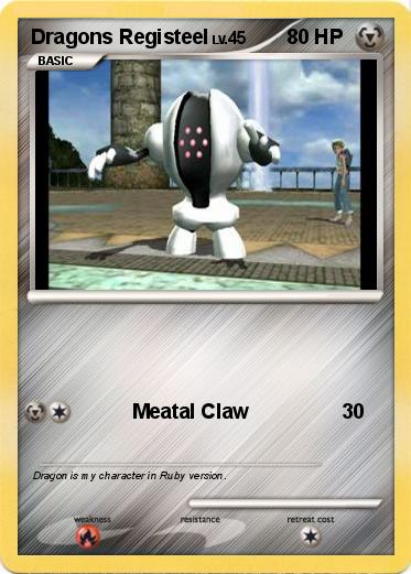 Pokemon Dragons Registeel