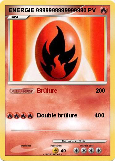 Pokemon ENERGIE 999999999999999