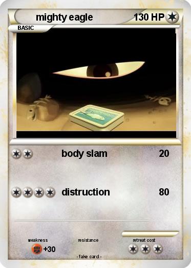 Pokemon mighty eagle