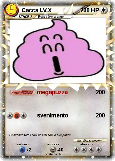 Pokemon Cacca LV.X