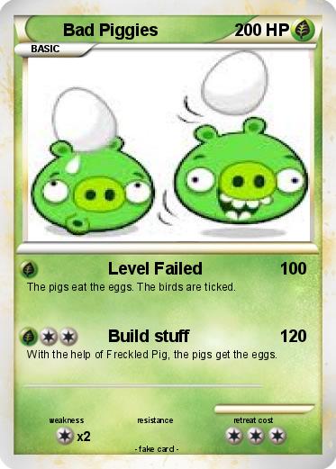 Pokemon Bad Piggies