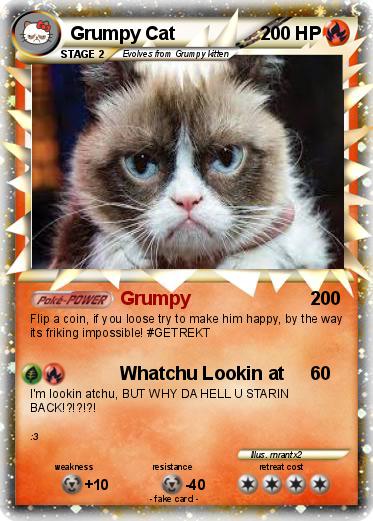 Pokemon Grumpy Cat