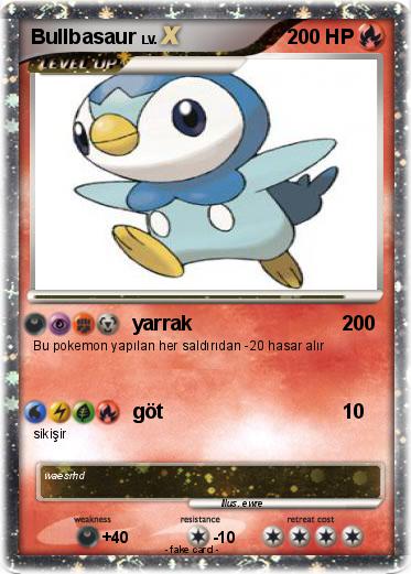 Pokemon Bullbasaur