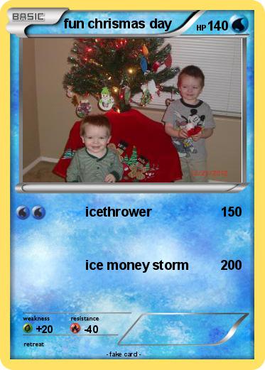 Pokemon fun chrismas day