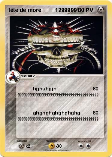 Pokemon tête de more         12999991