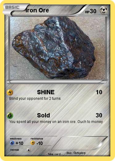Pokemon Iron Ore