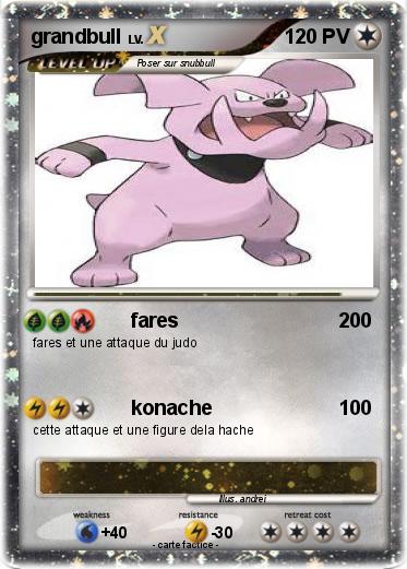 Pokemon grandbull