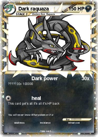 Pokemon Dark raquaza