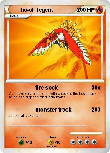 Pokemon ho-oh legent