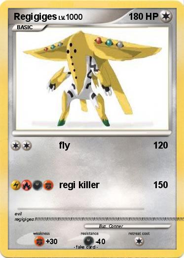 Pokemon Regigiges