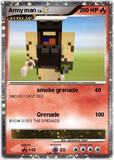 Pokemon Army man