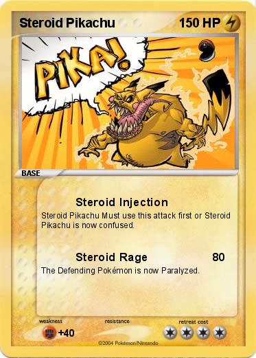 Pokemon Steroid Pikachu