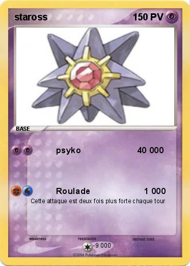 Pokemon staross