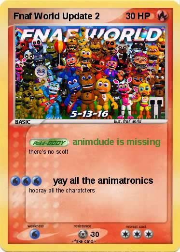 Pokemon Fnaf World Update 2