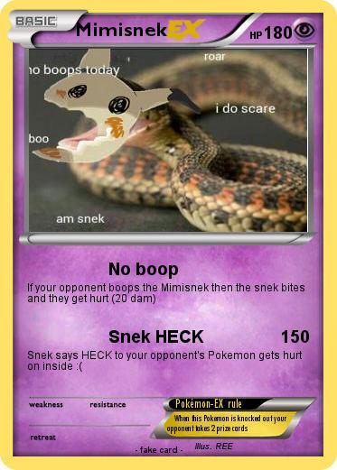 Pokemon Mimisnek