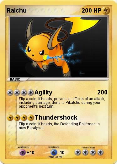 Pokemon Raichu