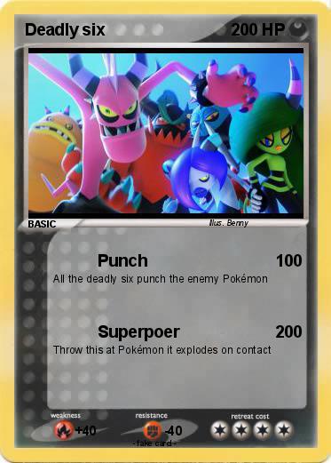 Pokemon Deadly six