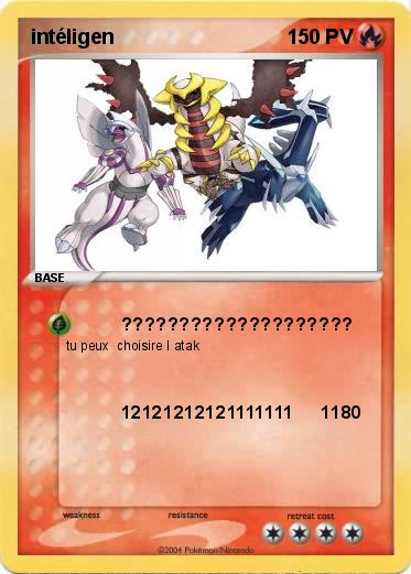 Pokemon intéligen