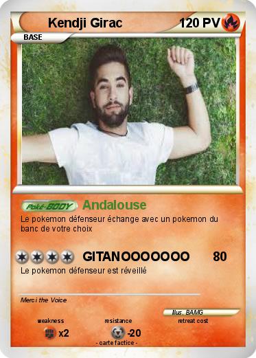 Pokemon Kendji Girac