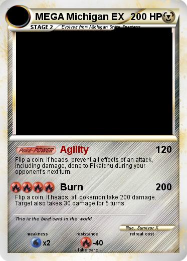 Pokemon MEGA Michigan EX