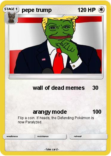 Pokemon pepe trump