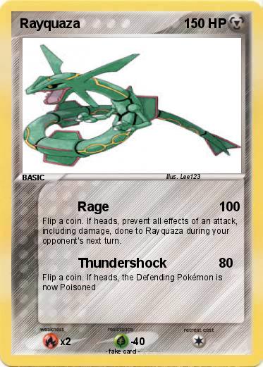 Pokemon Rayquaza