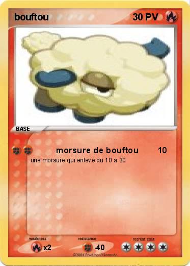 Pokemon bouftou