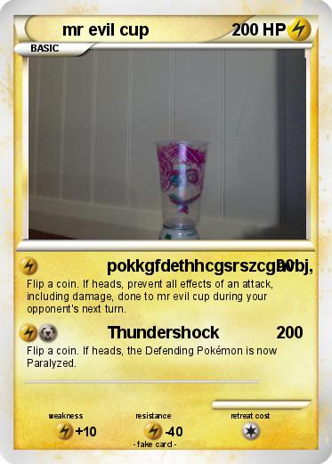 Pokemon mr evil cup