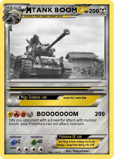 Pokemon TANK BOOM