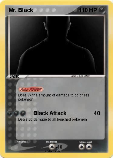 Pokemon Mr. Black