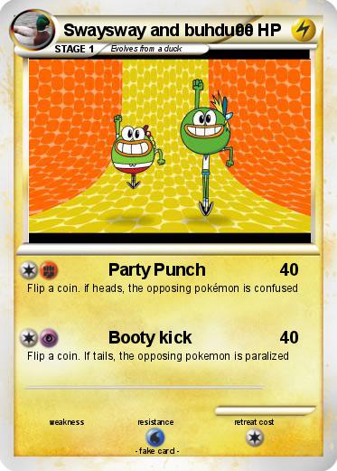 Pokemon Swaysway and buhduce