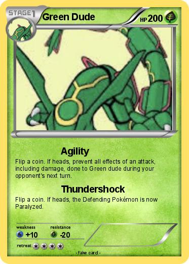 Pokemon Green Dude