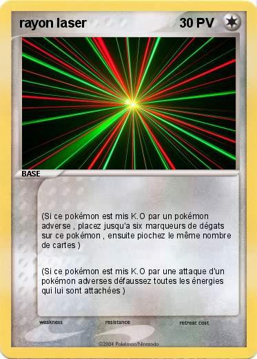 Pokemon rayon laser