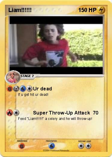 Pokemon Liam!!!!!!