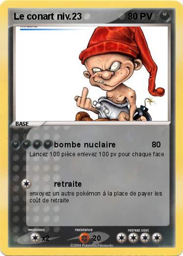 Pokemon Le conart niv.23