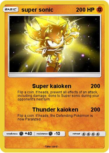 Pokemon super sonic