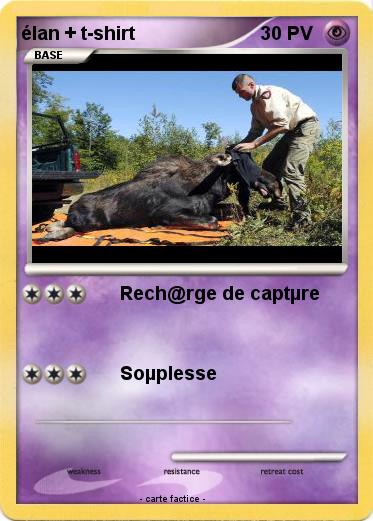 Pokemon élan + t-shirt