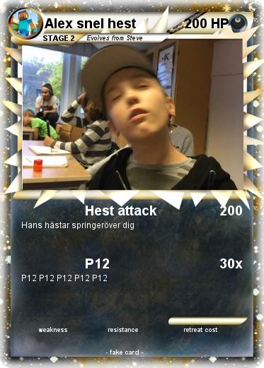 Pokemon Alex snel hest